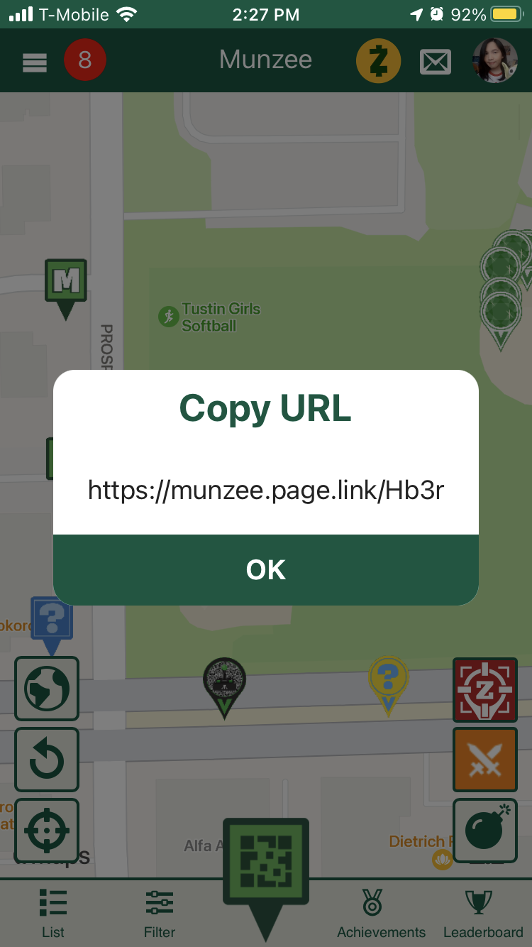 Maplink Computer Munzee – Scavenger Hunt » In-App Map Link Update!